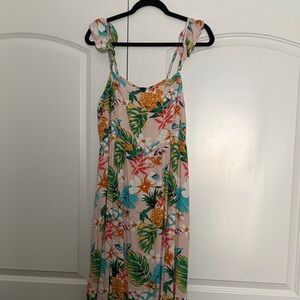Tropical Floral Sundress